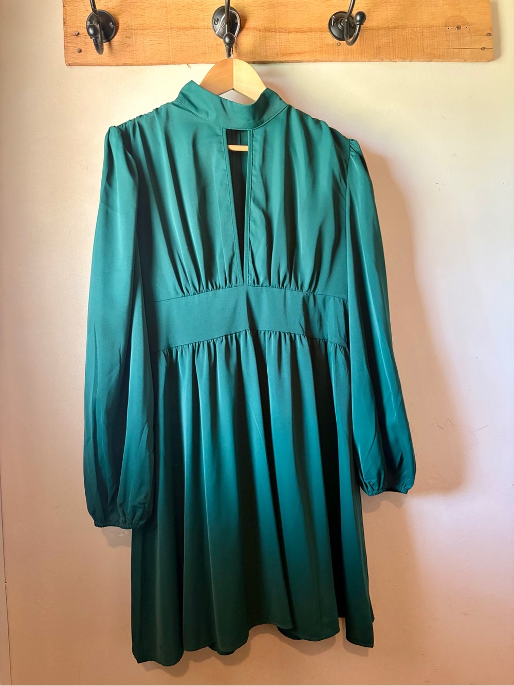 Green dress